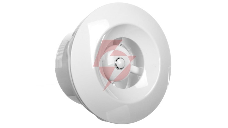 Wentylator sufitowy fi 150 20W 210m3/h 230V IPX4 biały ORBIT E0007 WXO150