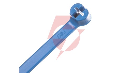 Opaska kablowa wykrywalna 340x7 niebieska TY-RAP TY527M-NDT 61723354