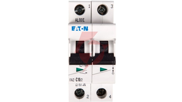 Wyłącznik nadprądowy 2P C 10A 15kA AC FAZ C10/2 278756