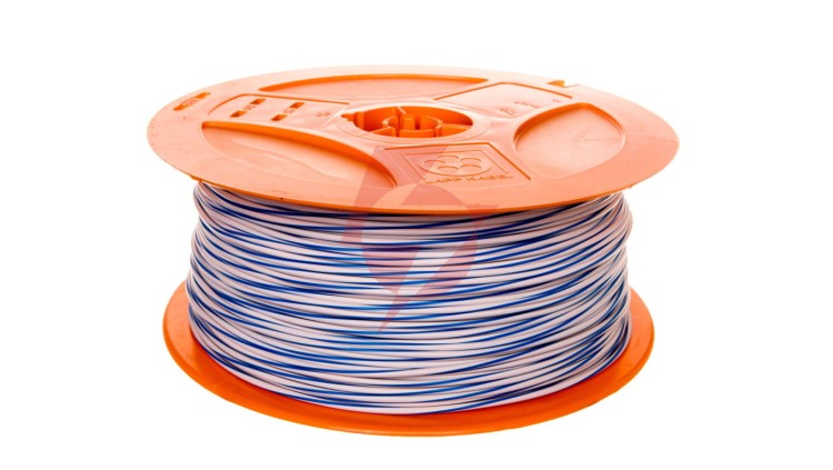 Przewód instalacyjny X05V-K 0,75 biały/niebieski 4512442S /250m/