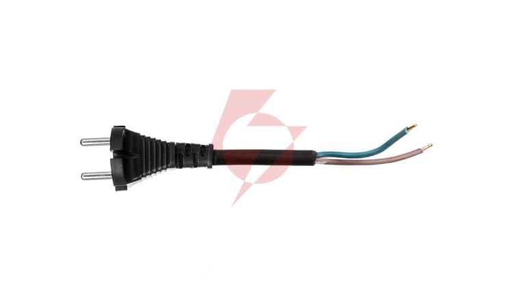 Przewód przyłączeniowy H05RR-F 2x1,5 5m S03350