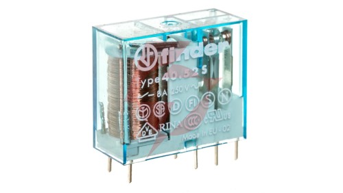 Przekaźnik miniaturowy 2P 8A 12V DC cewka czuła 40.52.7.012.0000