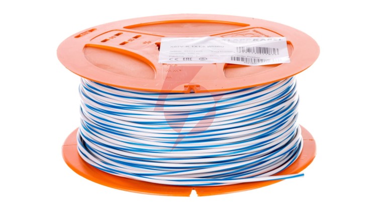 Przewód instalacyjny X07V-K 1,5 biały/niebieski 4522441S /150m/