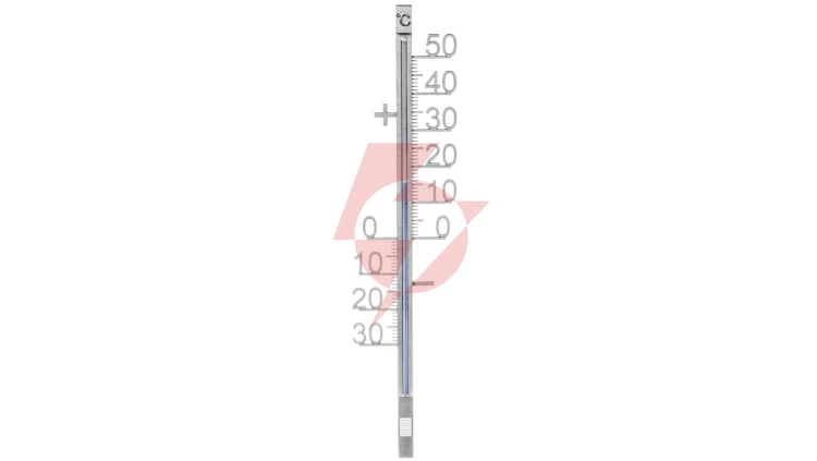 Termometr okienny zewnętrzny -30-50 C metalowy 12.5011