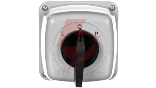Łącznik krzywkowy ŁUK 40-43 w obud. 40A 3P przełącznik L-O-P IP65 924030