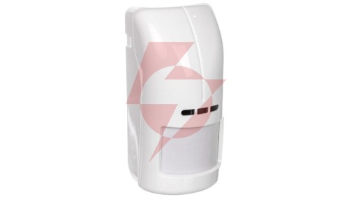 Czujka ruchu dualna, PIR+MW, zewnętrzna, regulacja czułości, antymasking, PET-20kg. OPAL