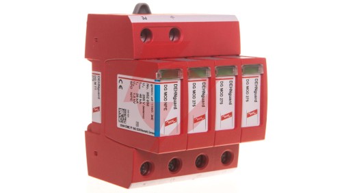 Ogranicznik przepięć Typ T2 4P 20kA 1,5kV DEHNguard M TT 275 952310