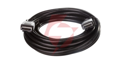 Kabel połączeniowy DisplayPort 1.1 Typ DP/DP, M/M czarny 5m AK-340100-050-S