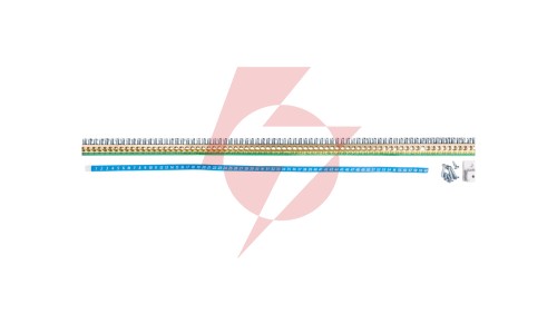 Listwa zaciskowa N/PE ze wspornikiem 2x25mm2 + 74x16 mm2 BFZ-TS-KL76 293634