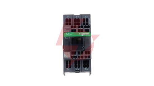 TeSys Deca Stycznik mocy 9A 3P 24V DC 1Z 1R LC1D093BL