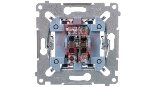 Simon 54 Przycisk pojedynczy zwierny mechanizm 10AX 250V, szybkozłącza, SP1M