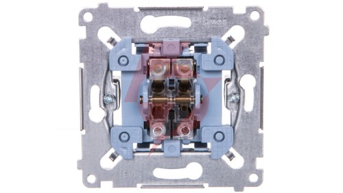 Simon 54 Przycisk podwójny zwierny mechanizm 10AX 250V, szybkozłącza, SP2M
