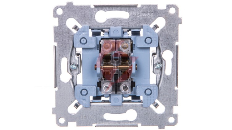 Simon 54 Przycisk podwójny zwierny mechanizm 10AX 250V, szybkozłącza, SP2M