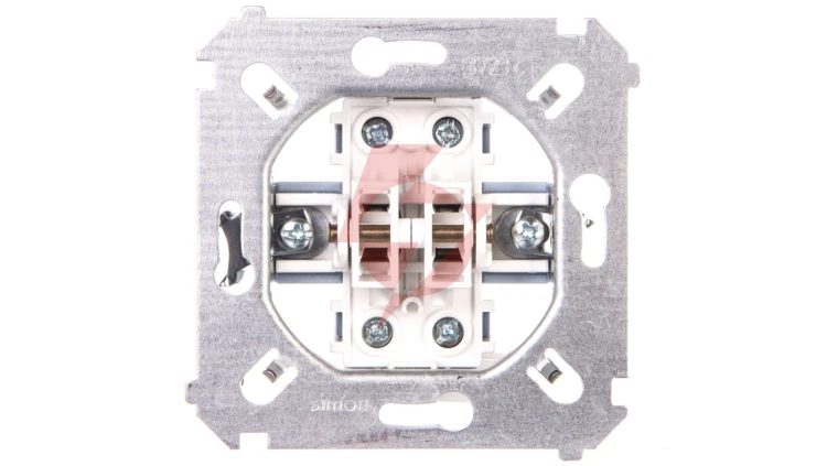 Simon 54 Łącznik schodowy podwójny mechanizm 10AX 250V SW6/2M