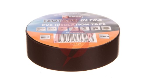 Taśma izolacyjna 15mm x 10m PVC brązowa F61517 /10szt./