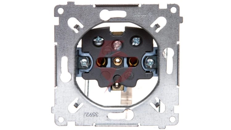 Simon 54 Gniazdo pojedyncze z/u mechanizm 16A 250V SGZ1M