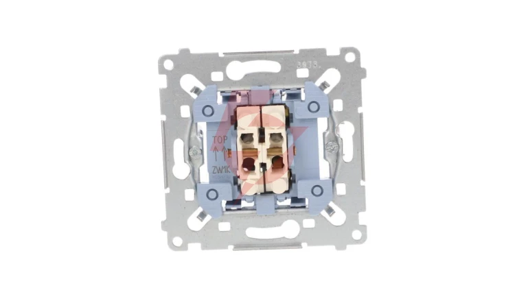 Simon 54 Łącznik żaluzjowy trójpozycyjny 1-0-2 mechanizm 250A 250V, szybkozłącza, SZW1KM