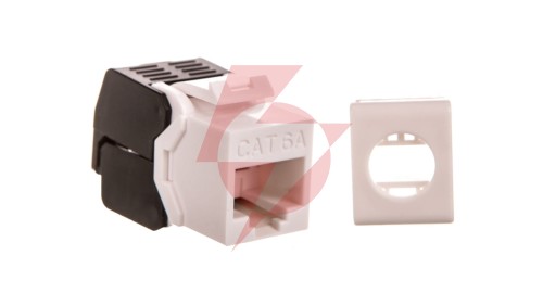 Moduł Keystone kat.6A nieekranowany beznarzedziowy DN-93606