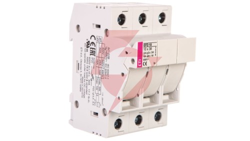 Rozłącznik bezpiecznikowy 3P 32A 10x38mm EFD 10 002540004