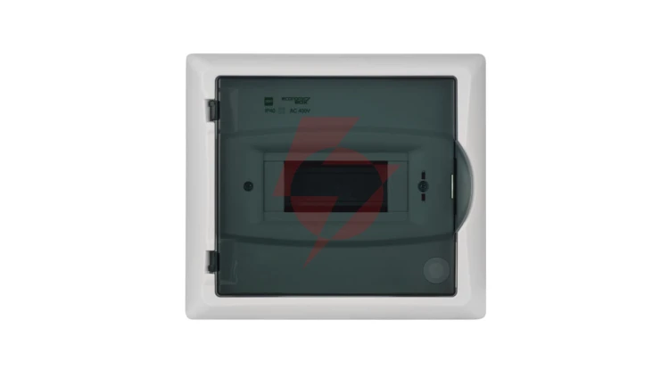 Rozdzielnica modułowa 1x6 p/t ECONOMIC BOX RP 1/6 drzwi transparentne (N+PE) IP40 2511-01