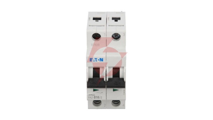 Wyłącznik nadprądowy 2P B 10A 15kA AC FAZ B10/2 278730
