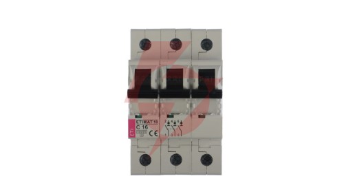 Wyłącznik nadprądowy 3P C 16A 10kA AC ETIMAT10 002135716