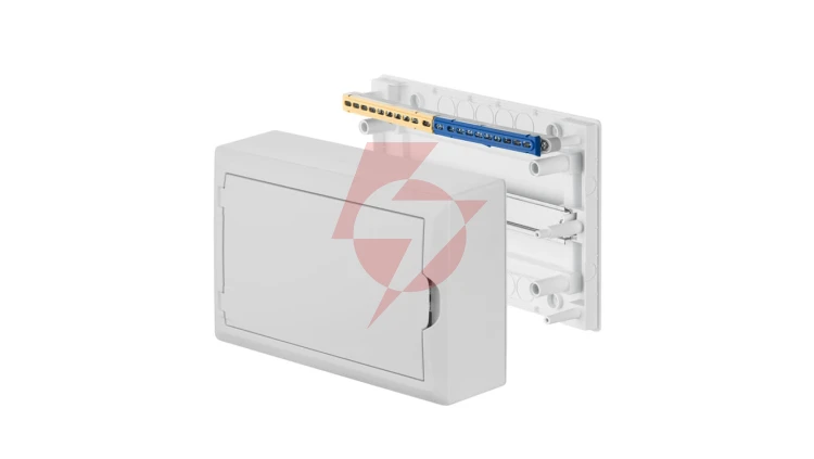 Rozdzielnica modułowa 1x12 n/t ECONOMIC BOX RN 1/12 drzwi białe (N+PE) IP40 2503-00