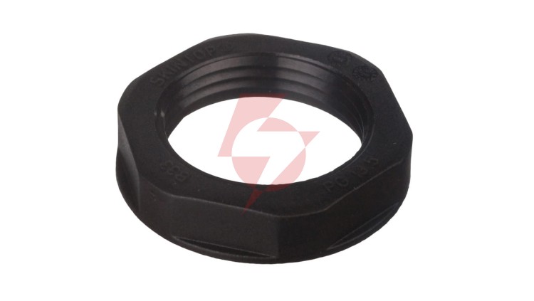 Nakrętka poliamidowa PG13,5 SKINTOP GMP-GL 13,5 czarna 53019230