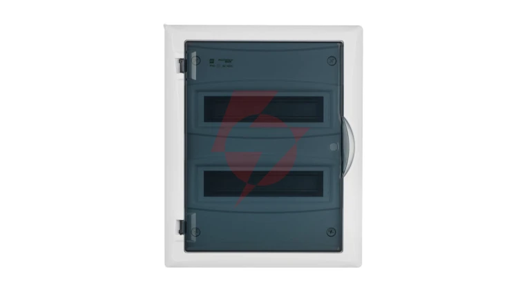 Rozdzielnica modułowa 2x12 p/t ECONOMIC BOX RP 2/24 drzwi transparentne (N+PE) IP40 2515-01