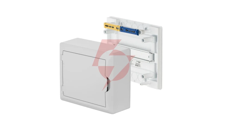 Rozdzielnica modułowa 1x8 n/t ECONOMIC BOX RN 1/8 drzwi białe (N+PE) IP40 2502-00