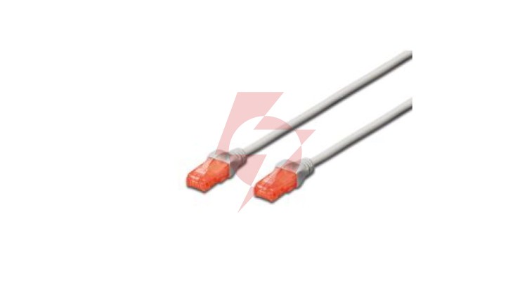 Kabel krosowy (Patch Cord) U/UTP kat.6 szary 1m DK-1612-010