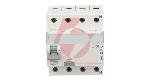 Wyłącznik różnicowoprądowy 4P 63A 0,1A typ AC P304 TX3 411719