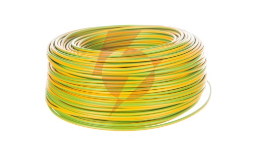 Przewód instalacyjny H07V-K 1,5 zielono-żólty 29130 /100m/