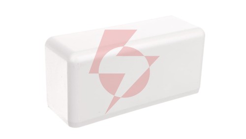 Pokrywa końcowa EKD 120x40mm biała 8581