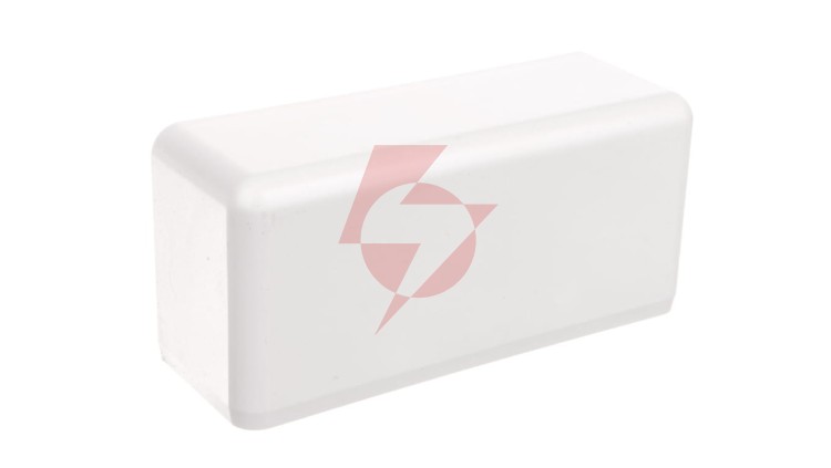 Pokrywa końcowa EKD 120x40mm biała 8581