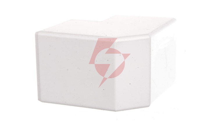 Pokrywa narożna zewnętrzna LHD 40x40mm biała 8646