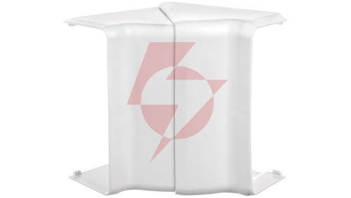 Pokrywa narożna wewnętrzna EKD 100x40mm biała 8515