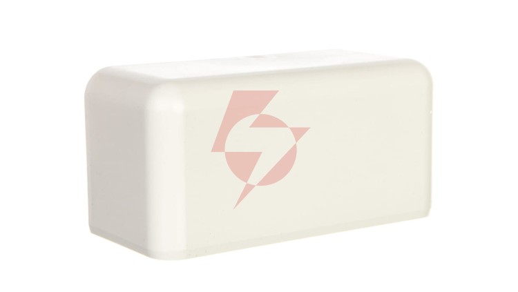 Pokrywa końcowa EKE 140x60mm biała 8561