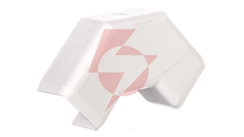 Pokrywa kątowa LH 15x10mm biała 8683