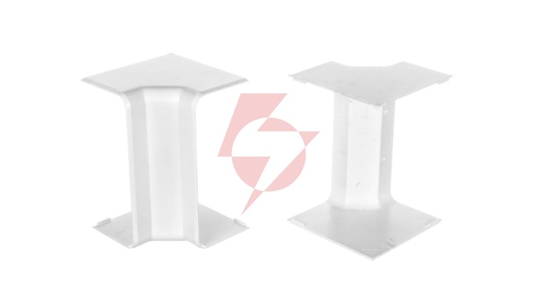 Pokrywa narożna wewnętrzna EKE 140x60mm biała 8565