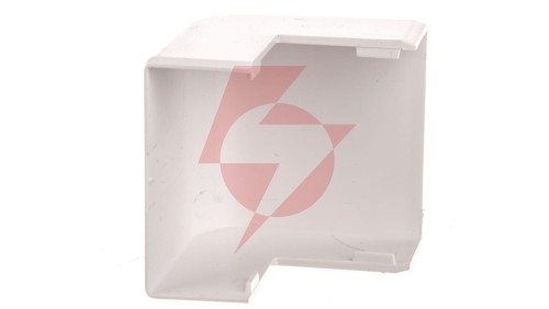 Pokrywa narożna zewnętrzna LHD 40x20mm biała 8636