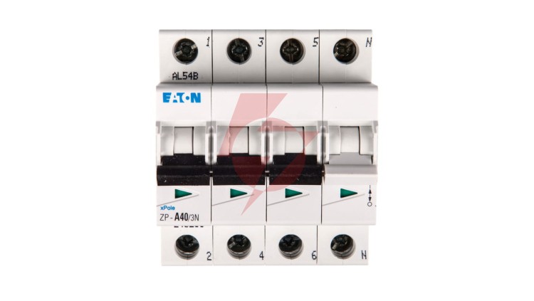 Rozłącznik modułowy 40A 3+N ZP-A40/3N (możliwy wyzwalacz) 248266