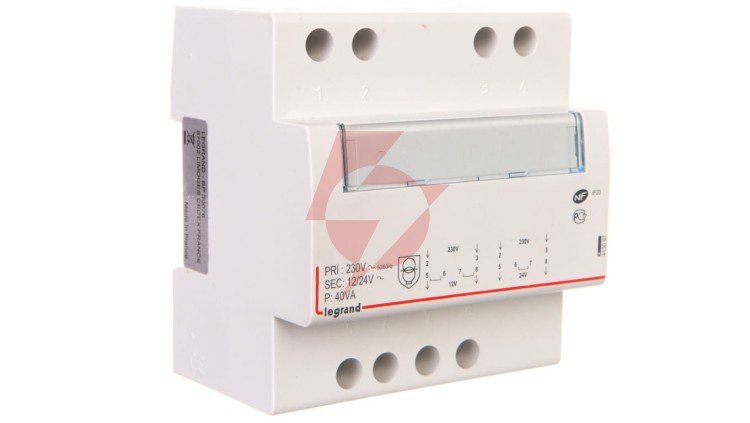 Transformator bezpieczeństwa modułowy TR340 230/12/24V 40VA 413097
