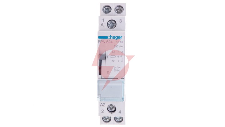 Przekaźnik impulsowy 16A 24V AC 12V DC 2Z EPN524