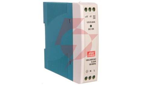 Zasilacz impulsowy 12VDC 0,84A 10W MDR-10-12