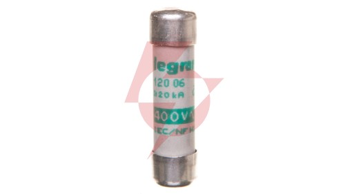 Wkładka bezpiecznikowa cylindryczna 8,5x31,5mm 6A aM 500V 012006