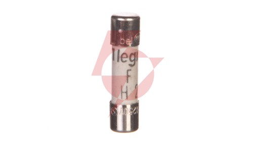Wkładka bezpiecznikowa cylindryczna 5x20mm 1,6A F 250V 010216