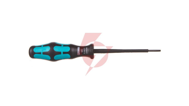 Wkrętak płaski 0,6x2,5x80mm SZS 0,6X2,5 VDE 1205040