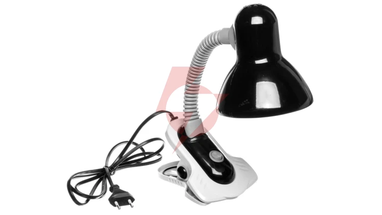 Lampka biurkowa max 10W LED E27 IP20 II klasa SUZI HR-60-B czarny 07151