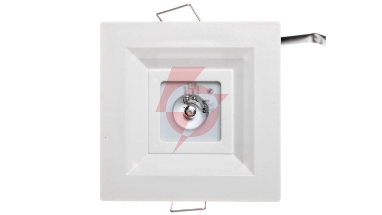 Oprawa awaryjna LOVATO P ECO LED 3W 315lm opt. otwarta 1h jednozadaniowa biała LVPO/3W/E/1/SE/X/WH